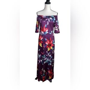 Akmipoem Women's Off Shoulder Floral Print